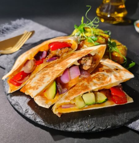 VEGGIE QUESADILLA MENU 500g