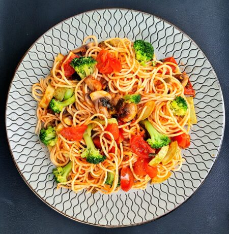 Spaghetti cu legume 350g